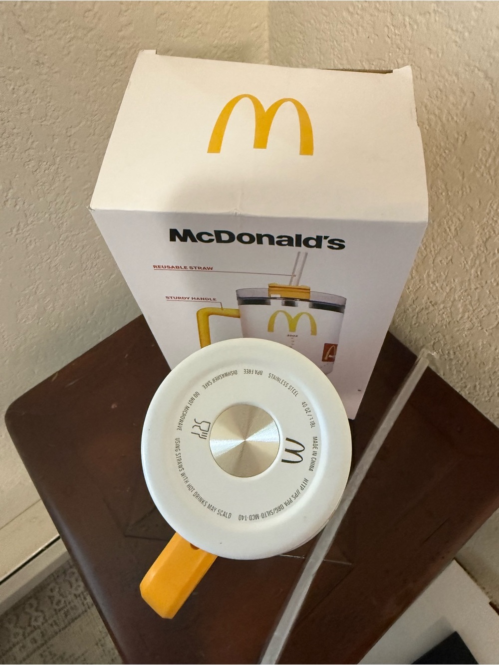 McDonald’s 40oz stainless steel tumbler | Fast Food “Iconic” Tumbler RARE - Picture 4 of 5
